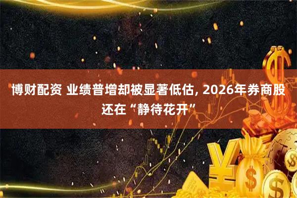 博财配资 业绩普增却被显著低估, 2026年券商股还在“静待花开”